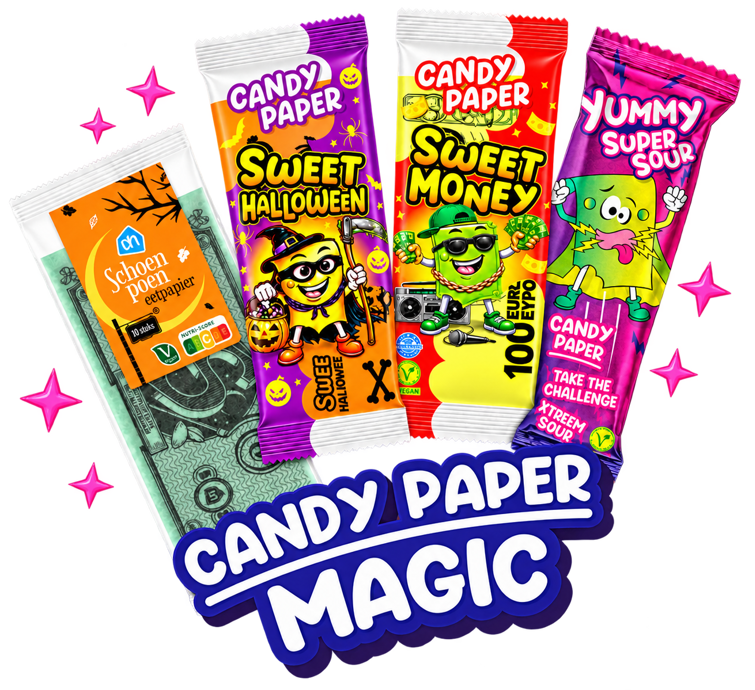 Waaier New Candy Sweet Paper