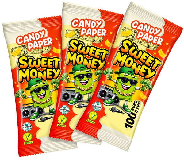 Sweet Money Candy Paper